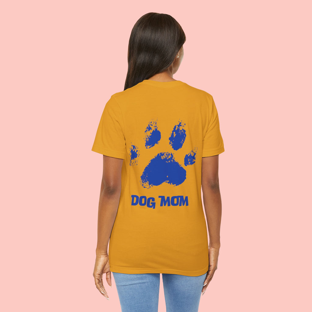 Dog Mom Paw Print T-Shirt