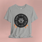 Dog Mom Club T-Shirt — Paw Print Graphic Tee for Pet Lovers