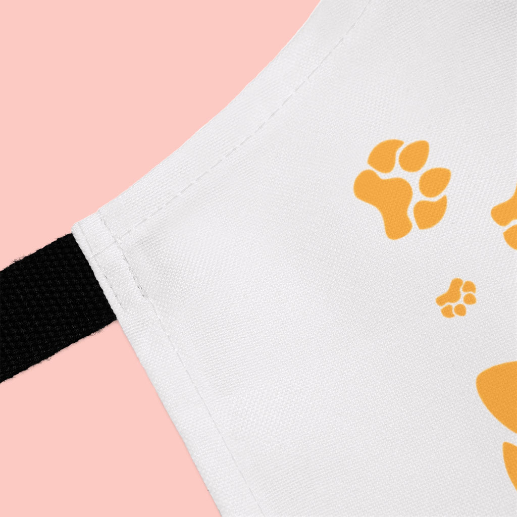 Dog Mom Apron – “Pure Flavor Pure Dog Mom” Paw-Print Kitchen Apron