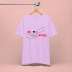 T-Shirt — "Me  My Dog" Minimalist Paw & Hand Illustration