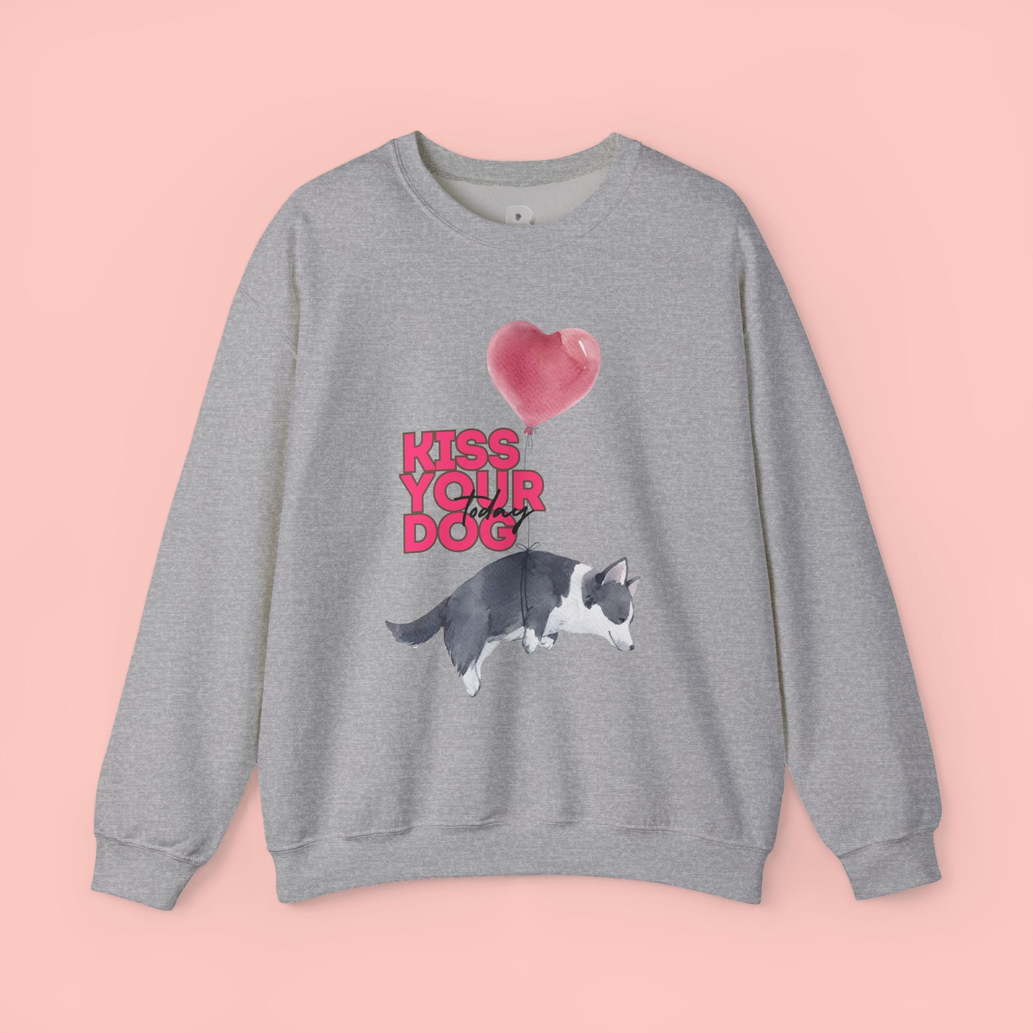 Kiss Your Dog Crewneck Sweatshirt