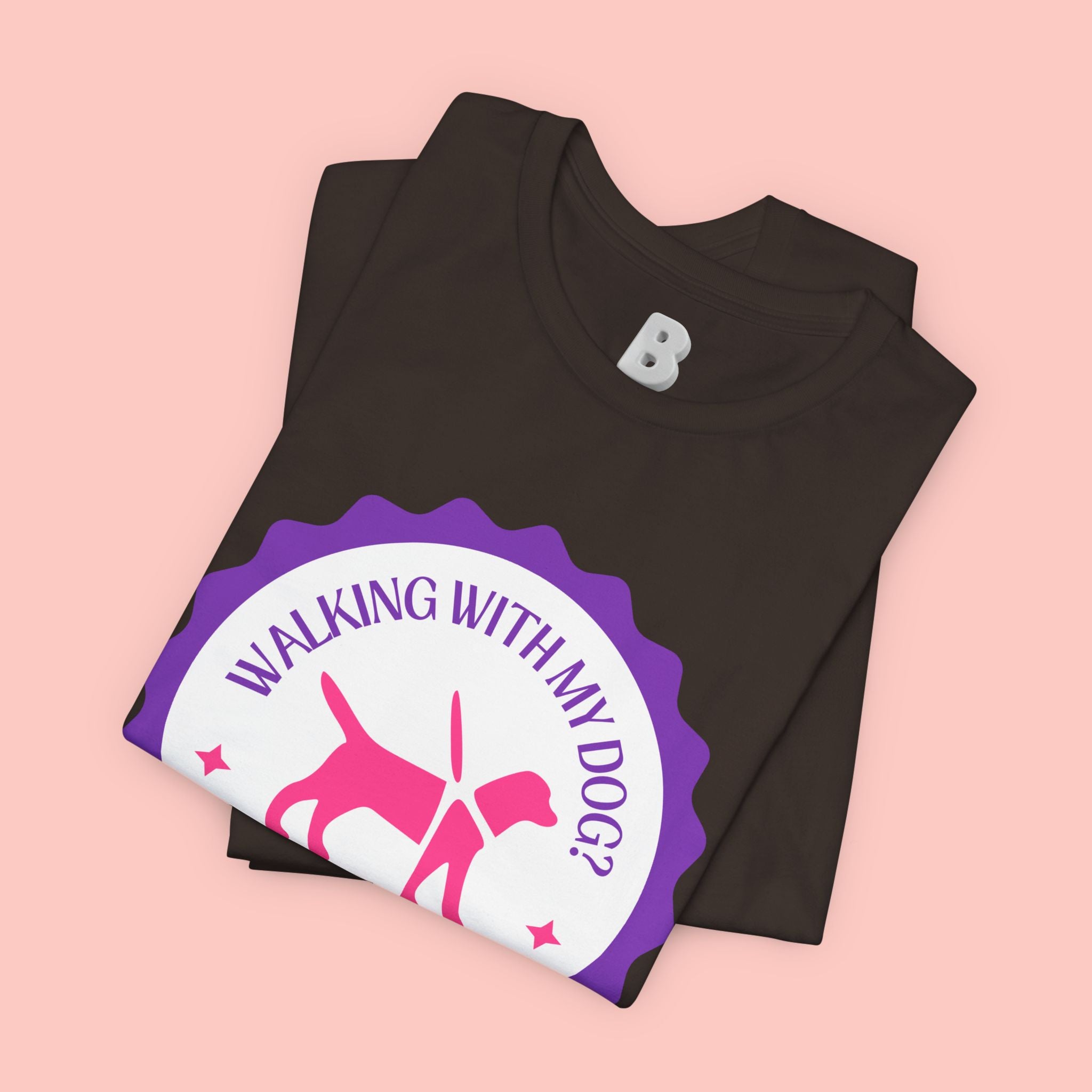 Walking With My Dogs T‑Shirt — "Can't Say No" Dog Lover Tee
