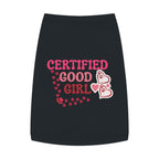 Pet Tank Top — "Certified Good Girl" Pink Paw Hearts Dog Tank