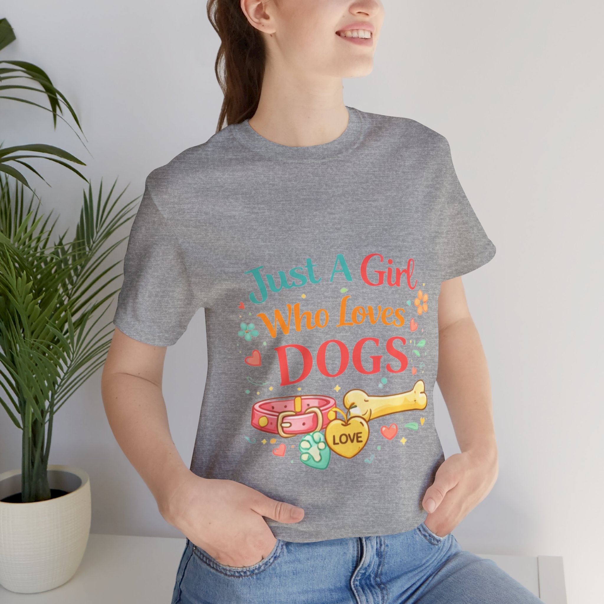 Just A Girl Who Loves Dogs T-Shirt