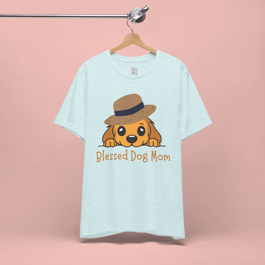 Blessed Dog Mom T-Shirt — Cute Puppy Graphic Tee for Dog Lovers