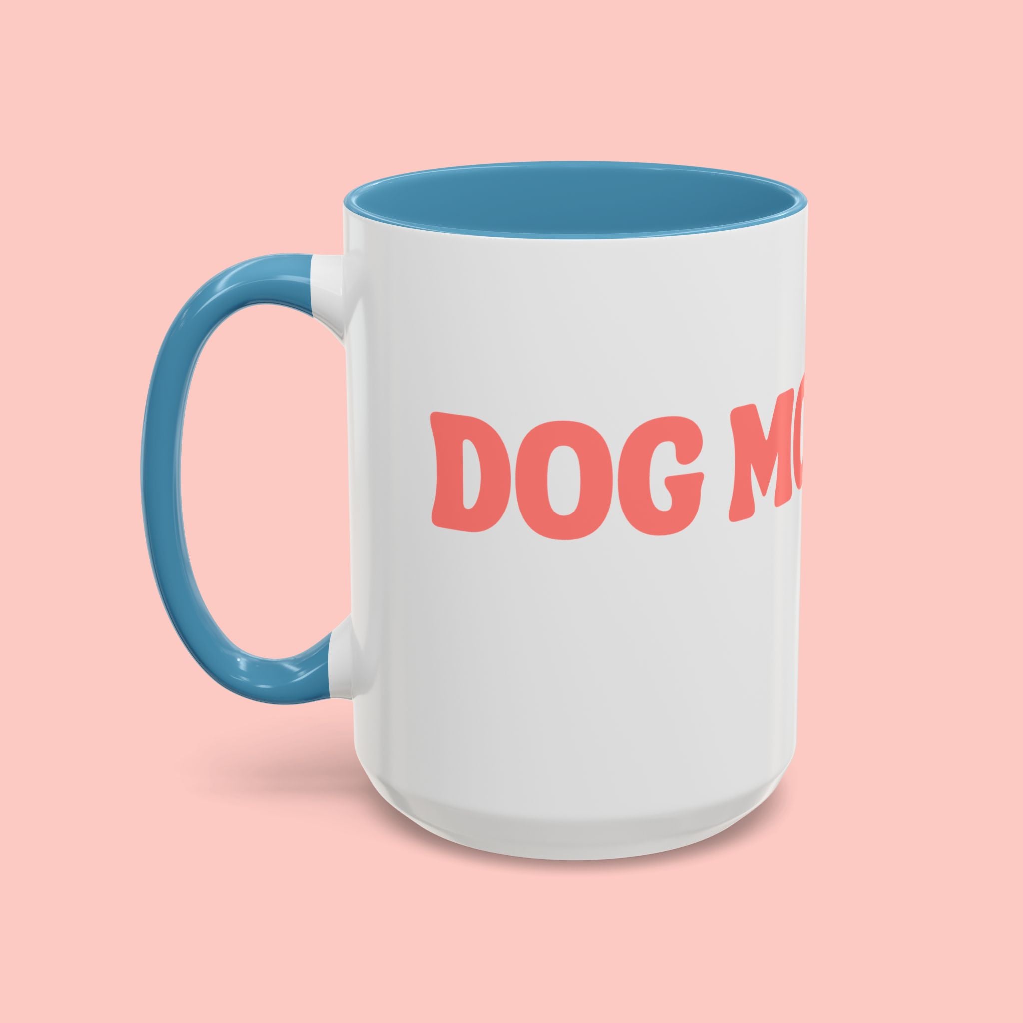 Mom Club Coffee Mug — Cute Paw Print Accent Mug for Dog Moms (11/15 oz)