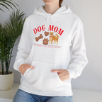 Dog Mom Hoodie – Cute Dog Paw & Bone Graphic Sweatshirt