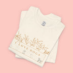 Love Dogs Floral Tee — I Love Dogs Graphic T-Shirt