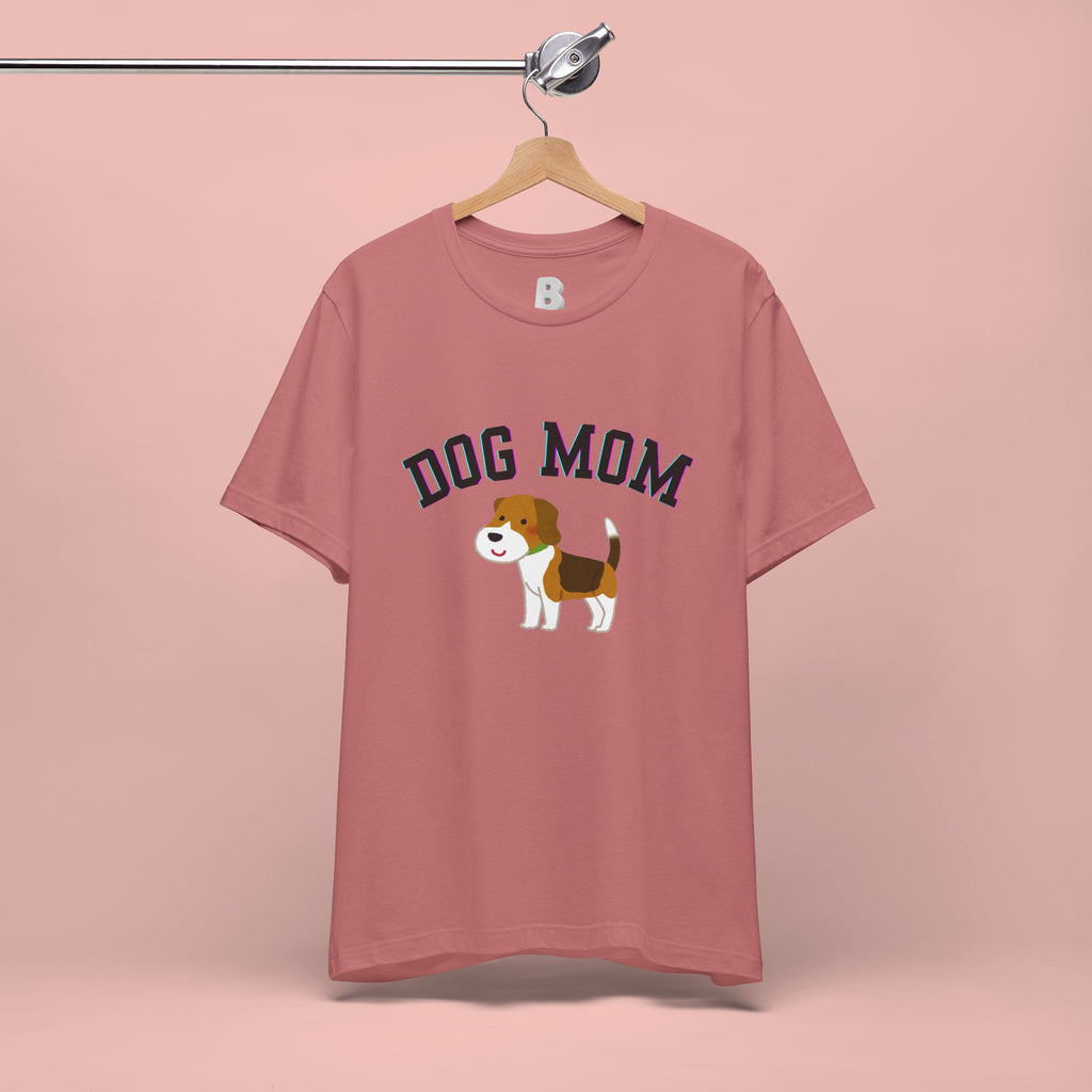 Dog Mom T-Shirt — Cute Beagle Graphic Tee for Dog Lovers