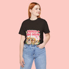Proud Dog Mom T-Shirt — Cute Corgi & Golden Retriever Floral Tee for Pet Lovers