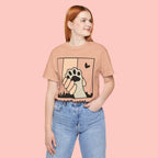 Dog Mom T-Shirt — "Love Your Dog Like a Mom" Paw Print Graphic
