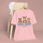 Dog Mom Tee — "Dog Mom: It Is Not A Hobby, It Is A Lifestyle" Cute Puppy Graphic T‑Shirt