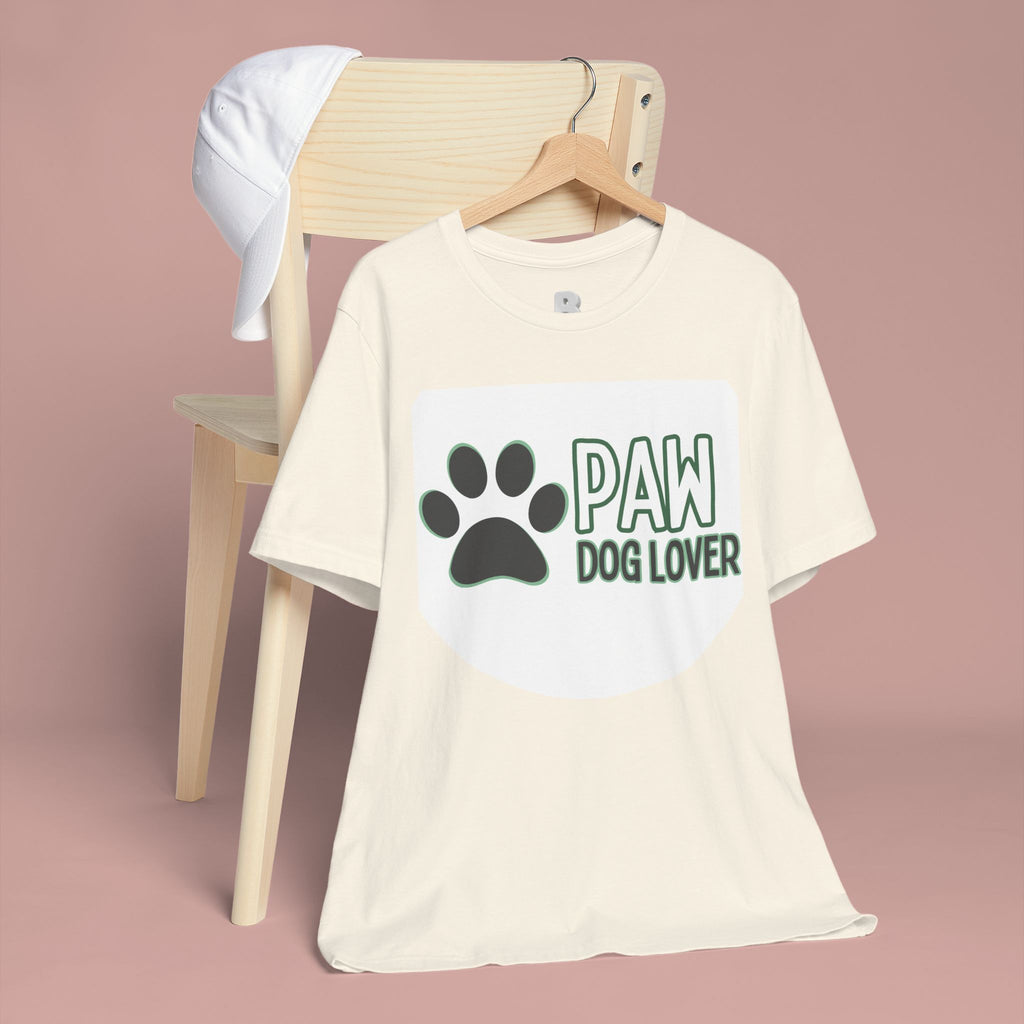Paw Dog Lover T-Shirt — Cute Paw Print Tee for Dog Owners