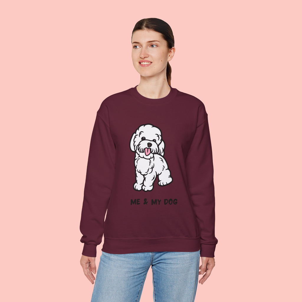 Me & My Dog Cute Doodle Crewneck Sweatshirt