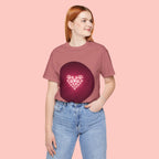 Paw Print Heart T‑Shirt — Cute Pet Lover Tee