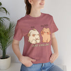 Just Chilling Dog T-Shirt — Cute Me & My Dog Matching Tee