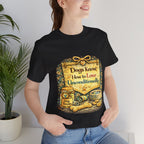 Dog Lovers T‑Shirt – "Dogs Know How to Love Unconditionally" Vintage Design