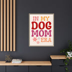 In My Dog Mom Era Framed Canvas Wall Art