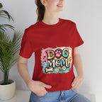 Dog Mom T-Shirt – Cute Paw Print Graphic Tee for Pet Lovers