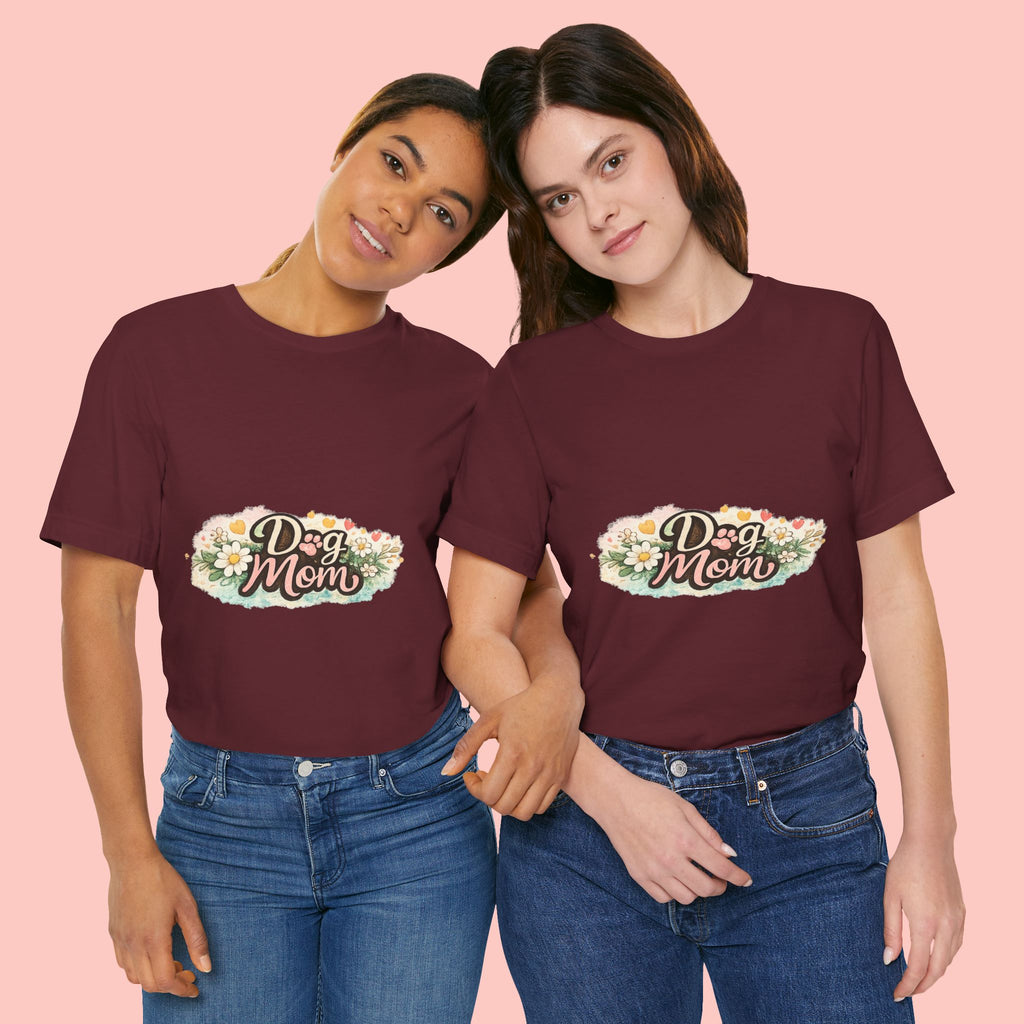 Dog Mom Floral Tee