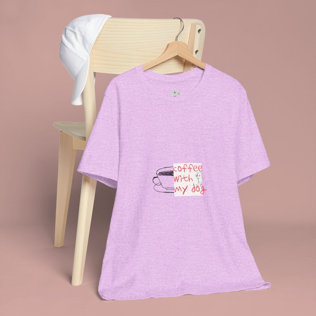 Coffee With My Dog Tee — Cute Dog Lover Coffee T‑Shirt