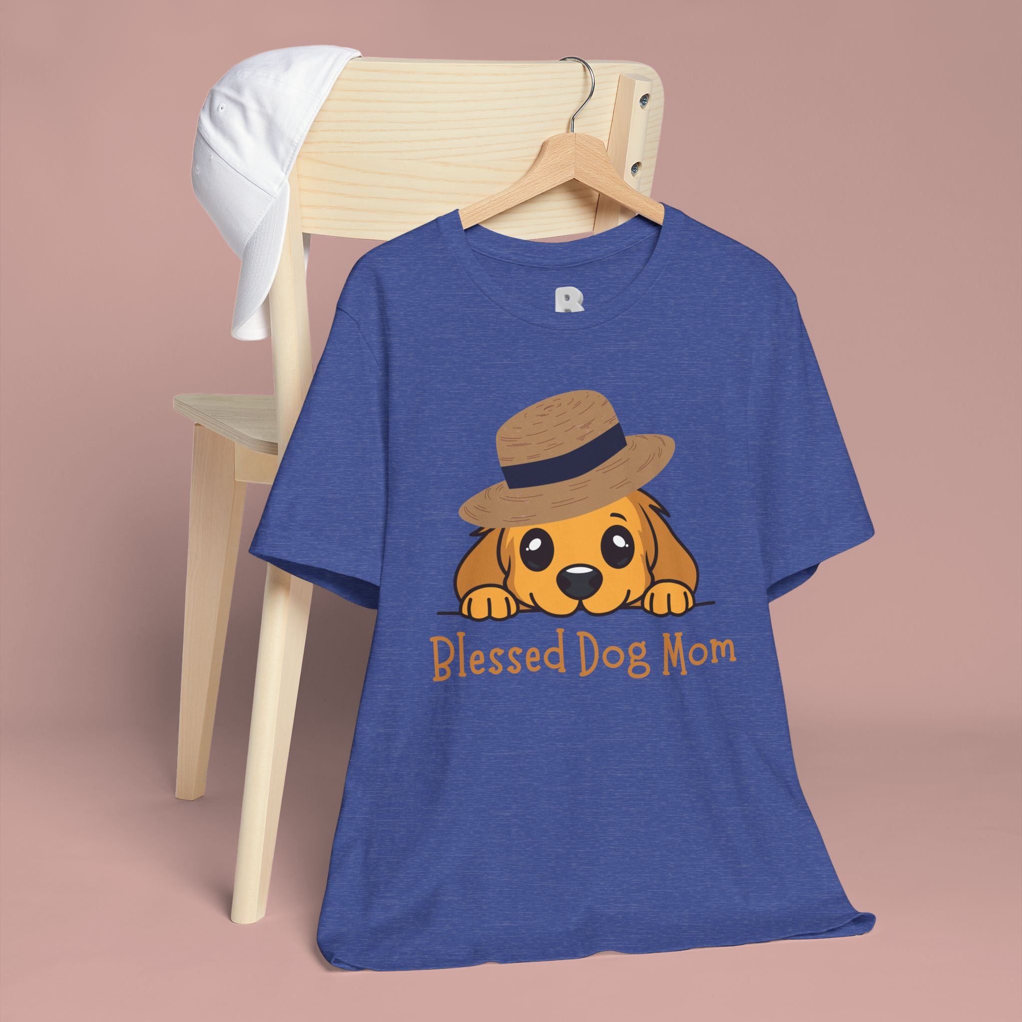 Blessed Dog Mom T-Shirt — Cute Puppy Graphic Tee for Dog Lovers