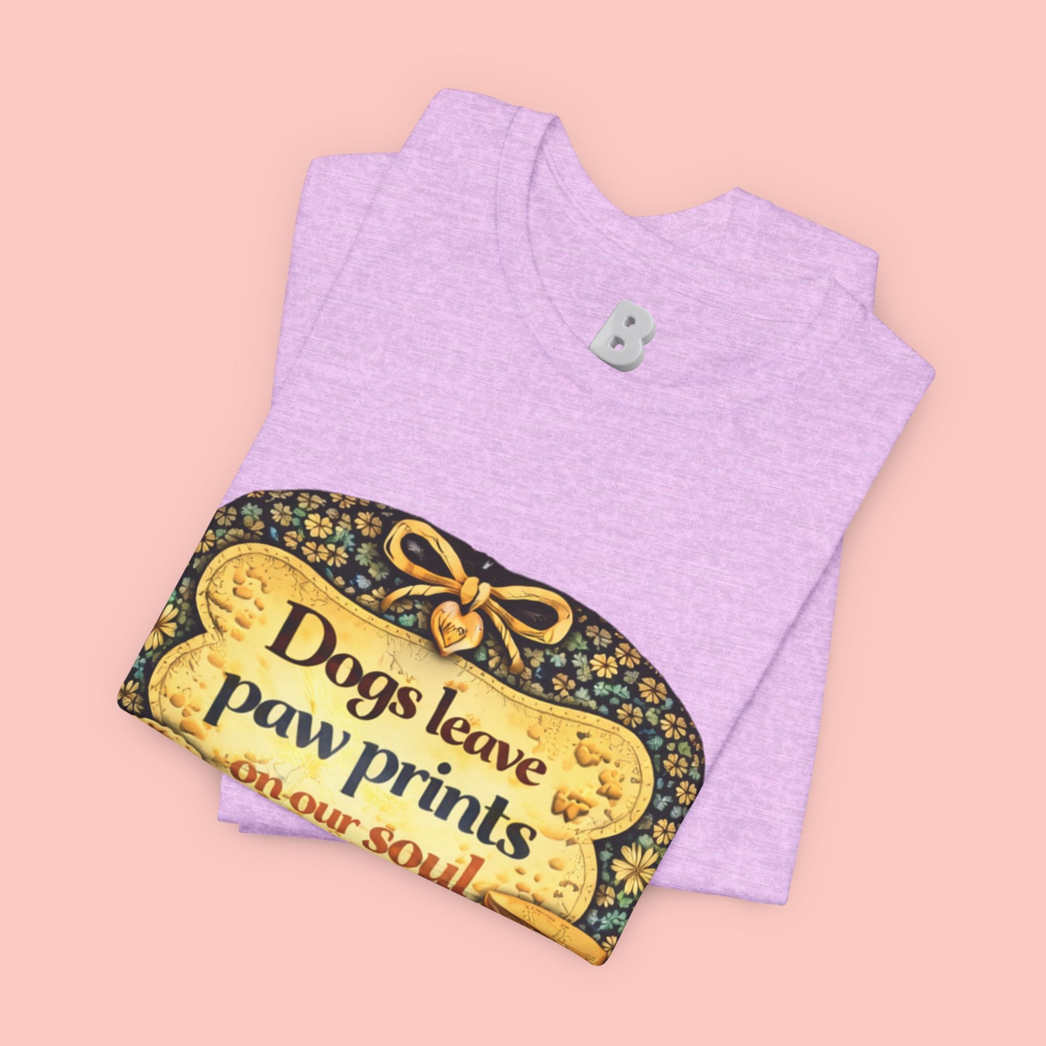 Dogs Leave Paw Prints Tee – Vintage Pet Lover T‑Shirt