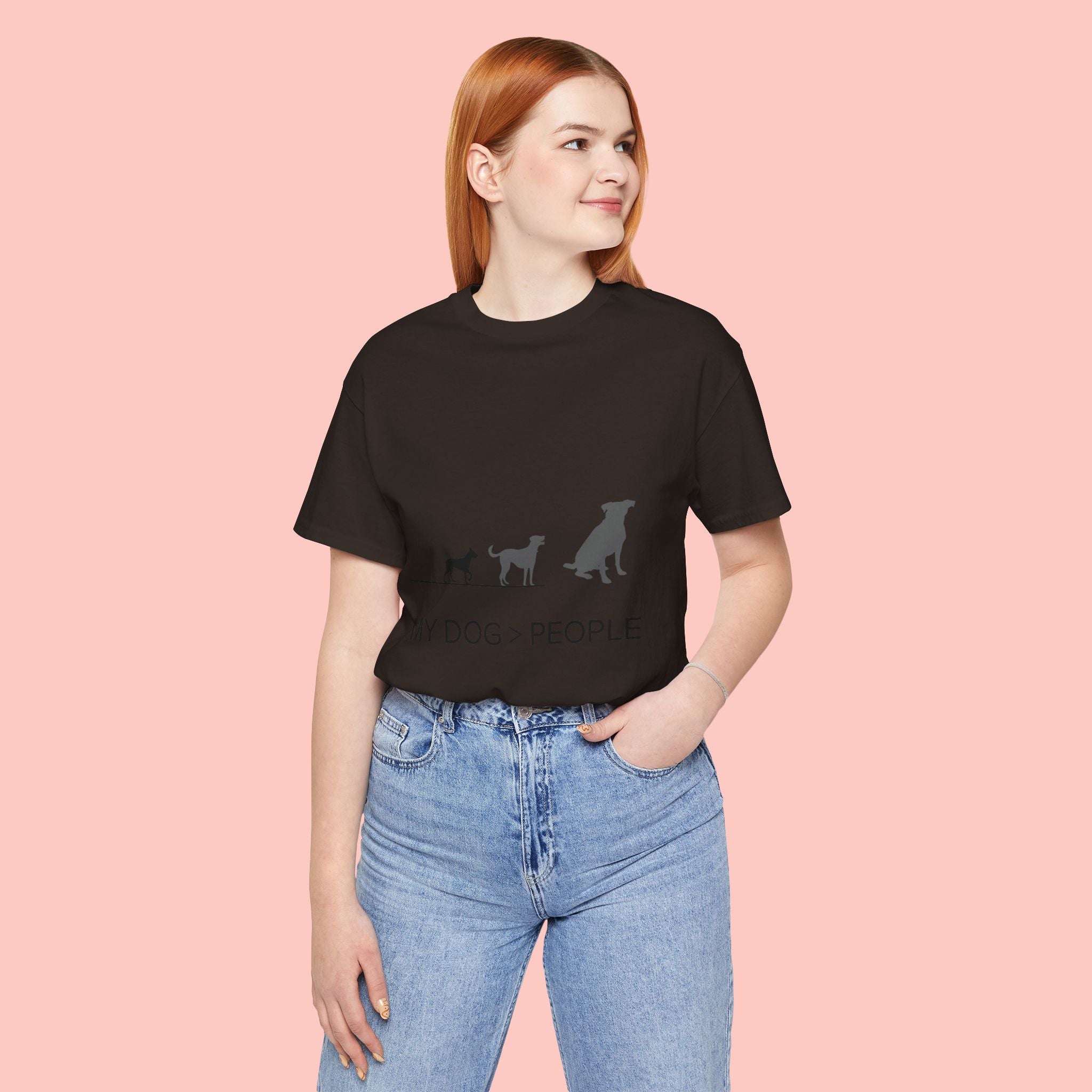 My Dog > People T-Shirt — Funny Dog Lover Tee