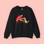 Love Your Dog Crewneck Sweatshirt — Cute Pet Lover Graphic Pullover