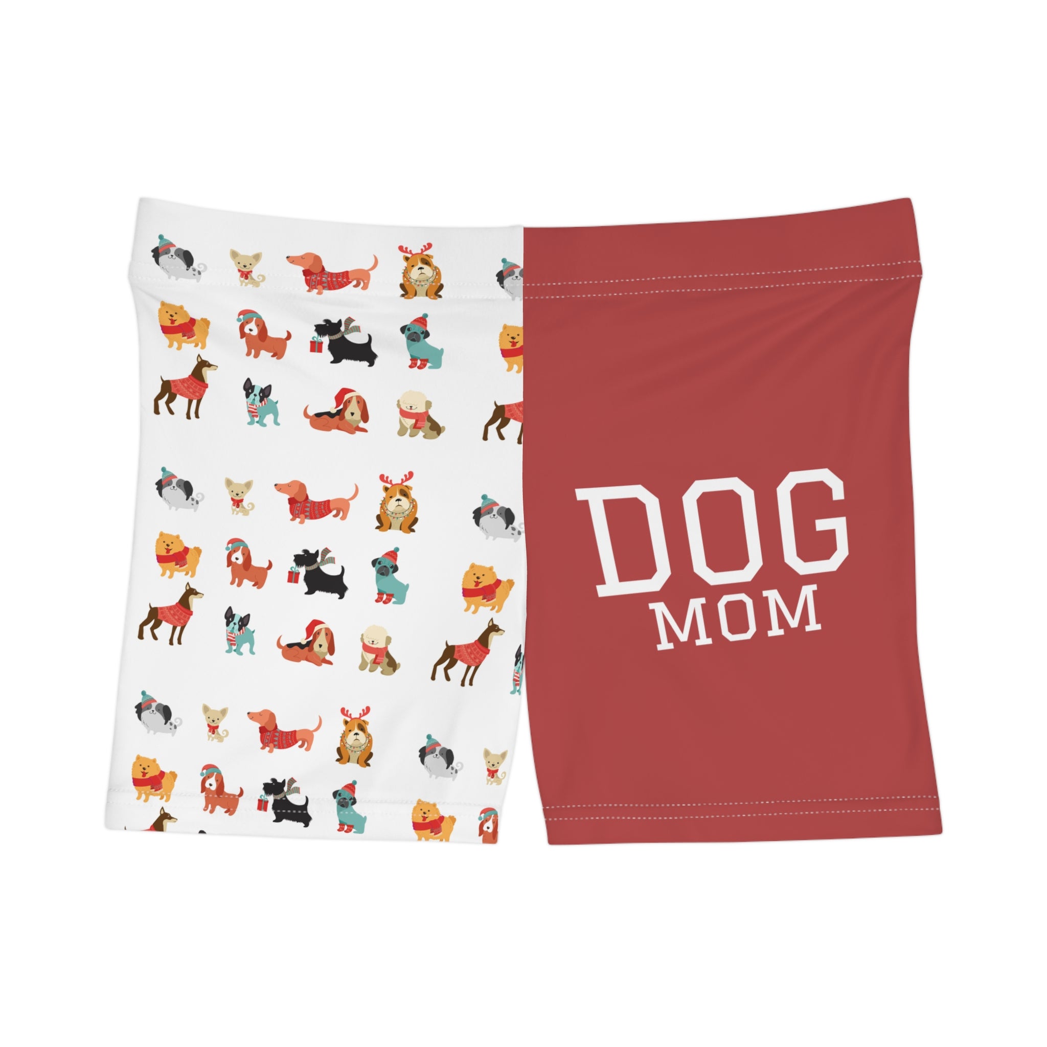 Dog Mom Shorts — Women's Dog Pattern Lounge Shorts