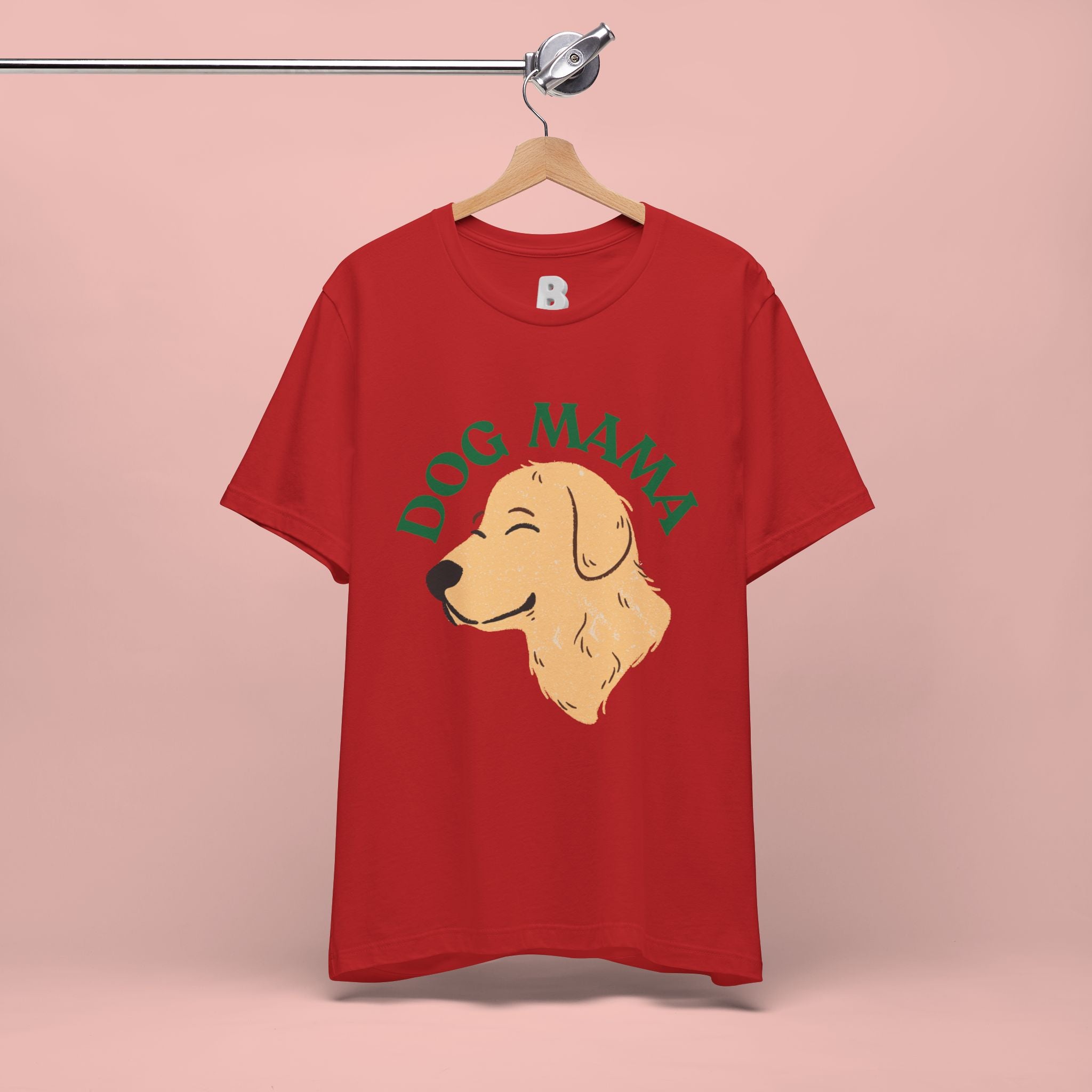 Dog Mama T-Shirt – Golden Retriever Graphic Tee