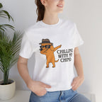 Chilling With My Chind T-Shirt — Funny Dabbing Cat Graphic Tee