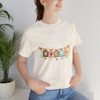 Pet Mom Banner Tee — Cute Paw Print "MOM" Graphic T-Shirt