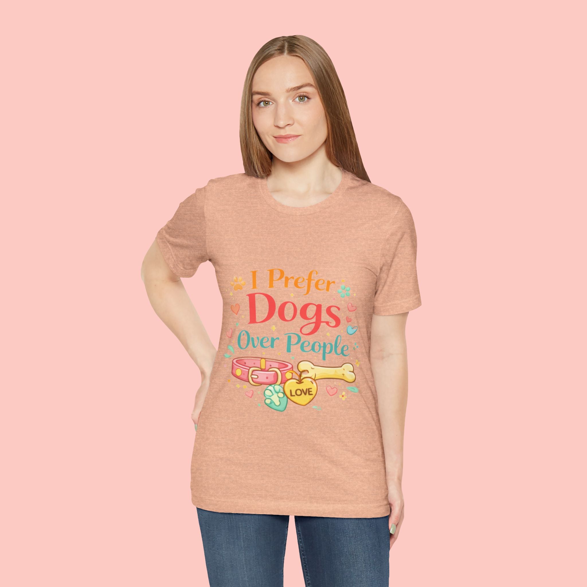 I Prefer Dogs Over People T-Shirt