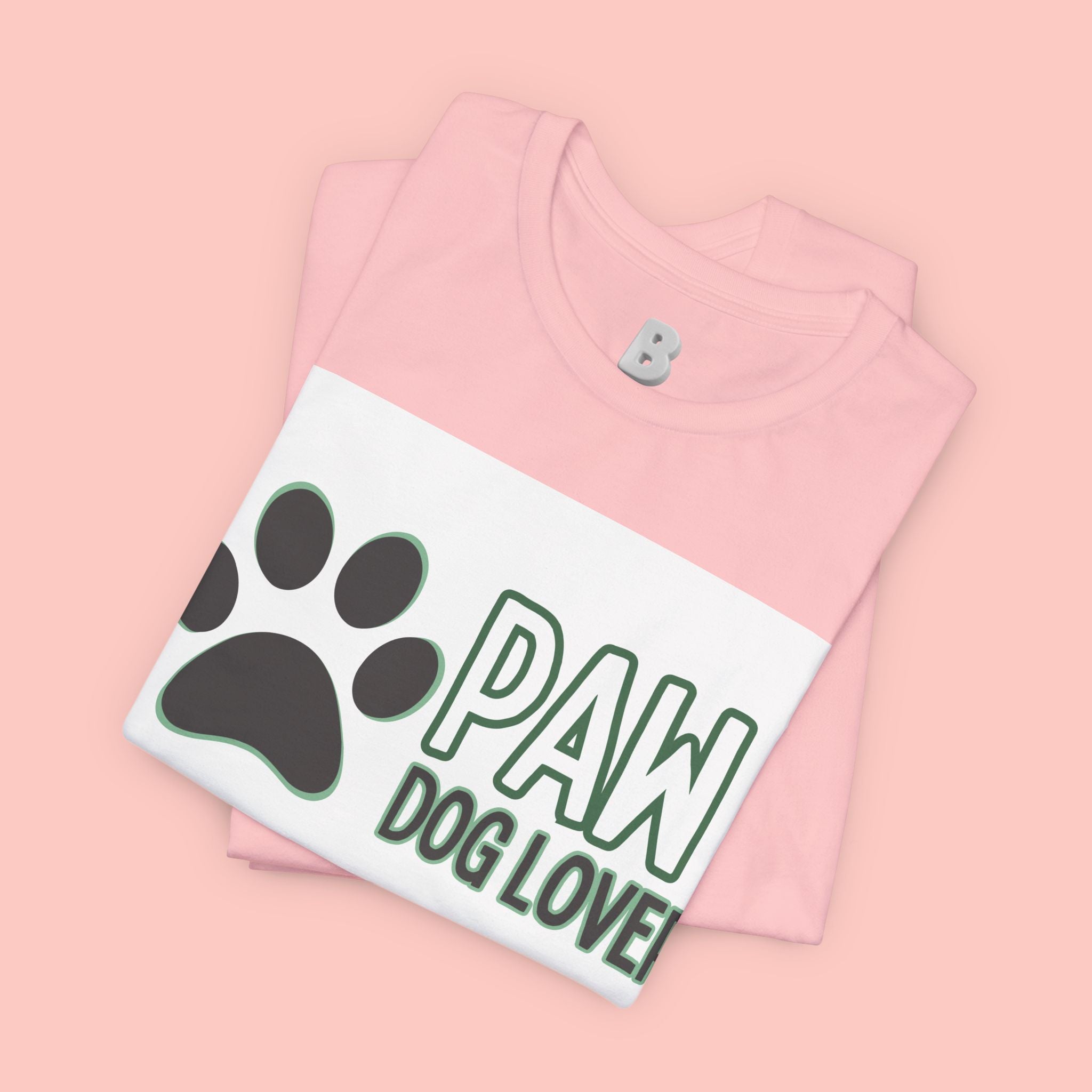 Paw Dog Lover T-Shirt — Cute Paw Print Tee for Dog Owners