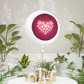 Paw Print Heart Mylar Balloon — Pet Love Helium Balloon for Parties & Gifts