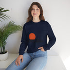 Enjoy the Morning Dog Crewneck Sweatshirt — Sunrise Labrador Graphic