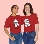Me & My Dog T-Shirt — Cute Cartoon Puppy Tee for Dog Lovers