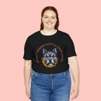 Dog Mom Tee — “Don't Mess With a Dog Mom” Graphic T‑Shirt