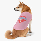 Mom's Favorite Pet Tank Top – Cute Paw Print Bandana Design for Dogs & Cats