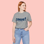Paws! Cute Paw Print Tee — "Most Lovely" Graphic T-Shirt for Dog & Cat Lovers