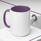Dog Mom Club Accent Coffee Mug — Funny Pet Lover Gift (11/15 oz)