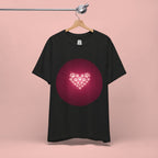 Paw Print Heart T‑Shirt — Cute Pet Lover Tee