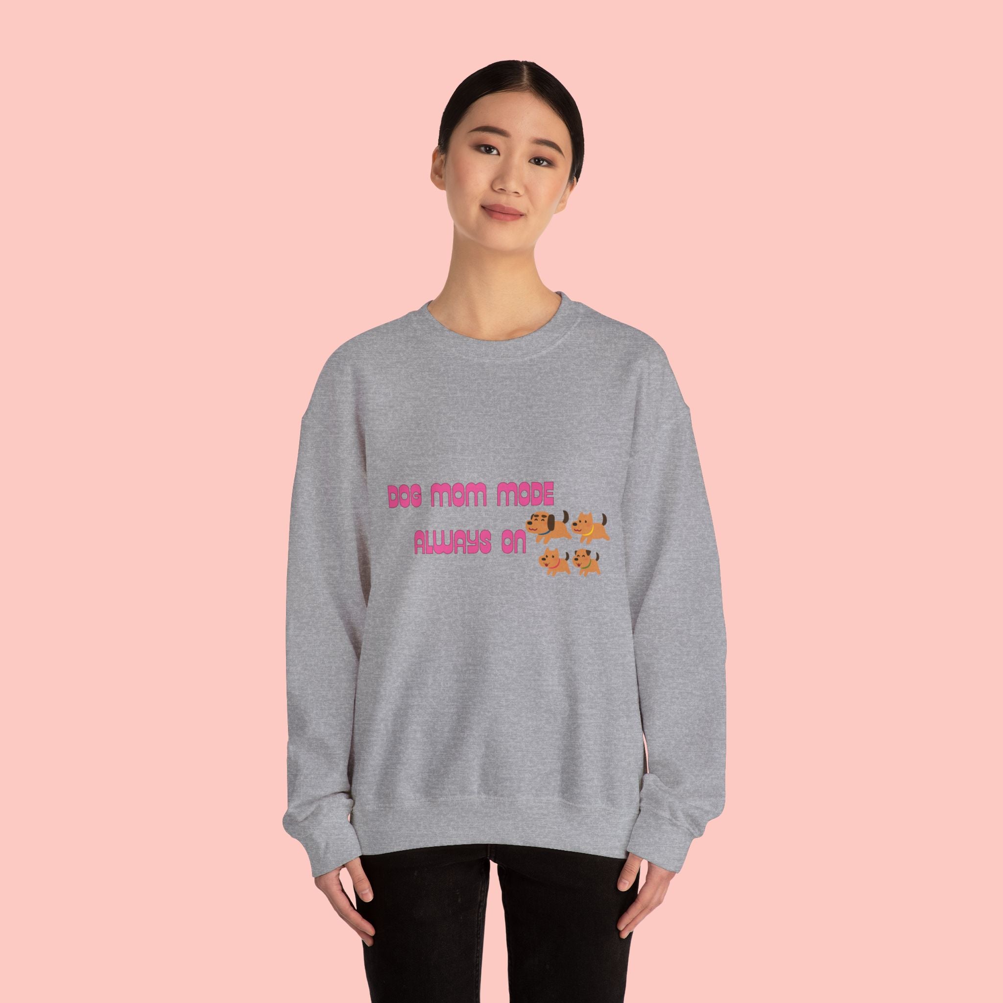 Dog Mom Made — Crewneck Sweatshirt