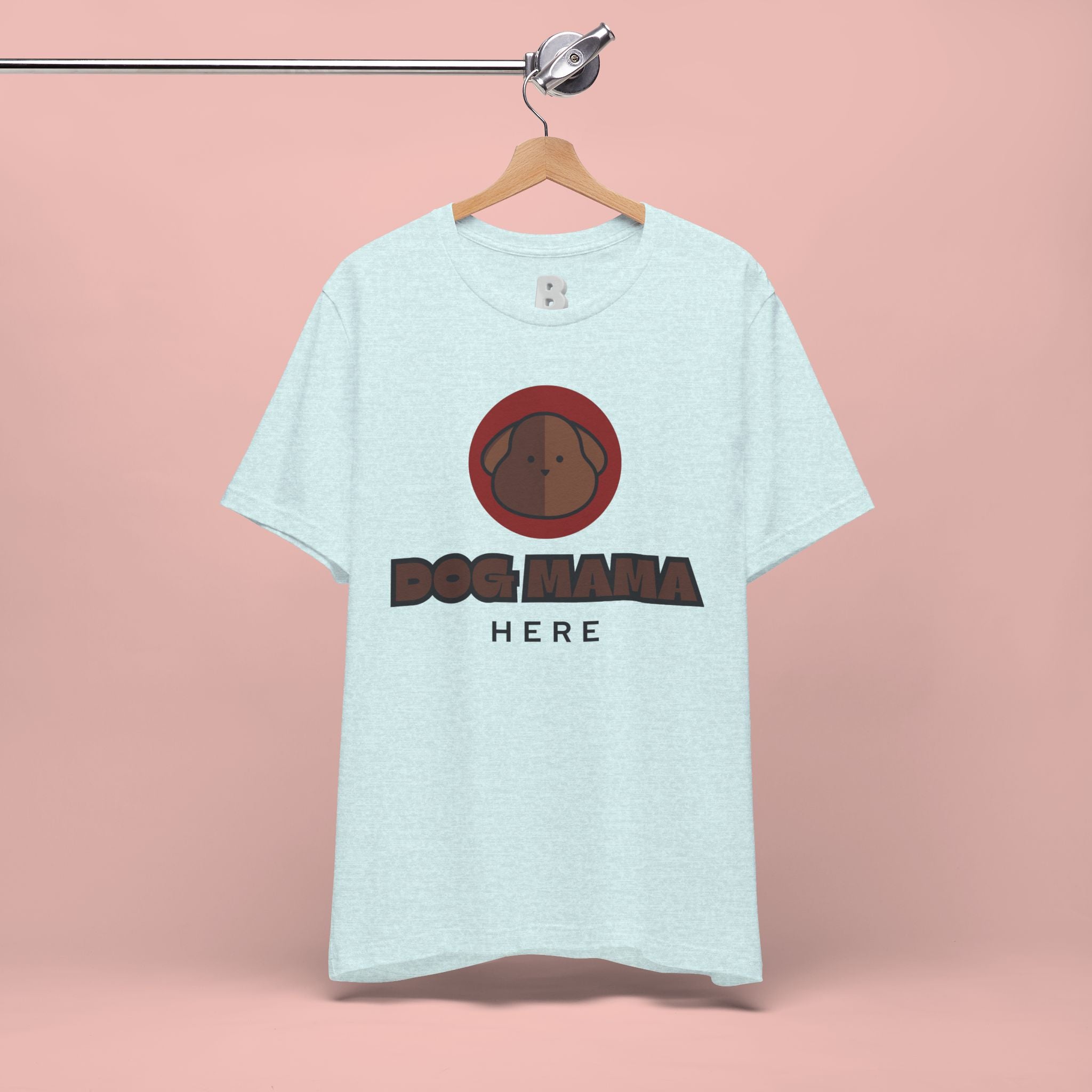 Dog Mama T-Shirt – Cute Brown Pup Graphic Tee