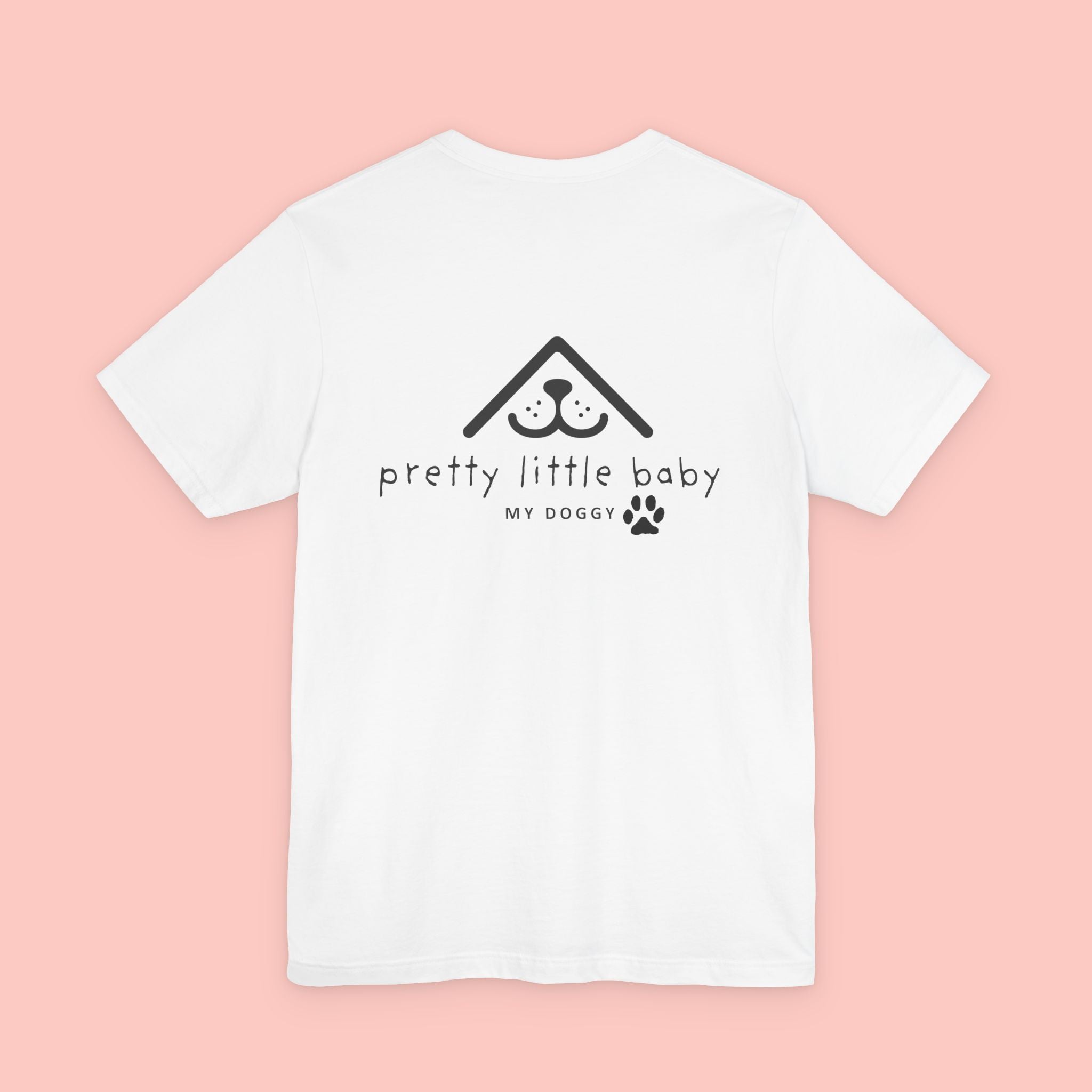 Pretty Little Baby Dog Tee - Cute Paw Print Pet Parent T-Shirt