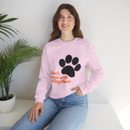 Don't Mess With A Dog Mom Crewneck Sweatshirt