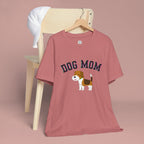 Dog Mom T-Shirt — Cute Beagle Graphic Tee for Dog Lovers