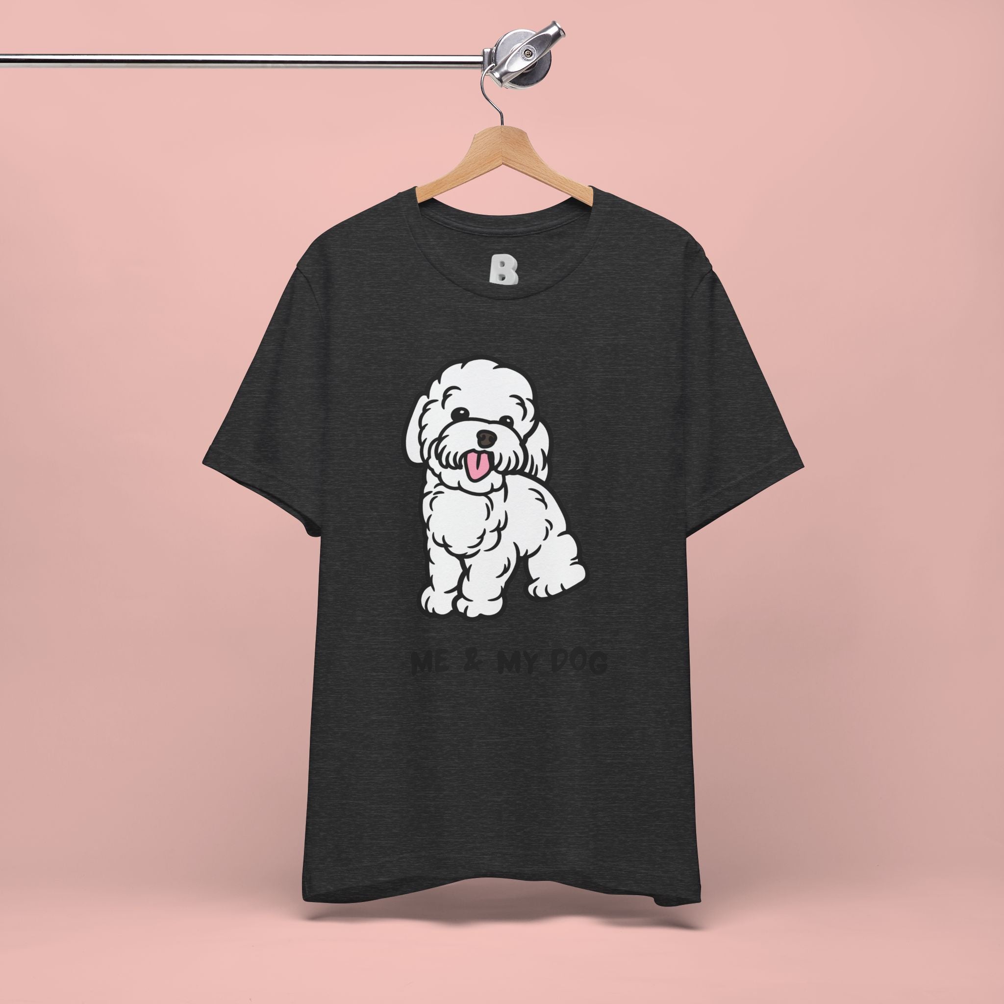Me & My Dog T-Shirt — Cute Cartoon Puppy Tee for Dog Lovers