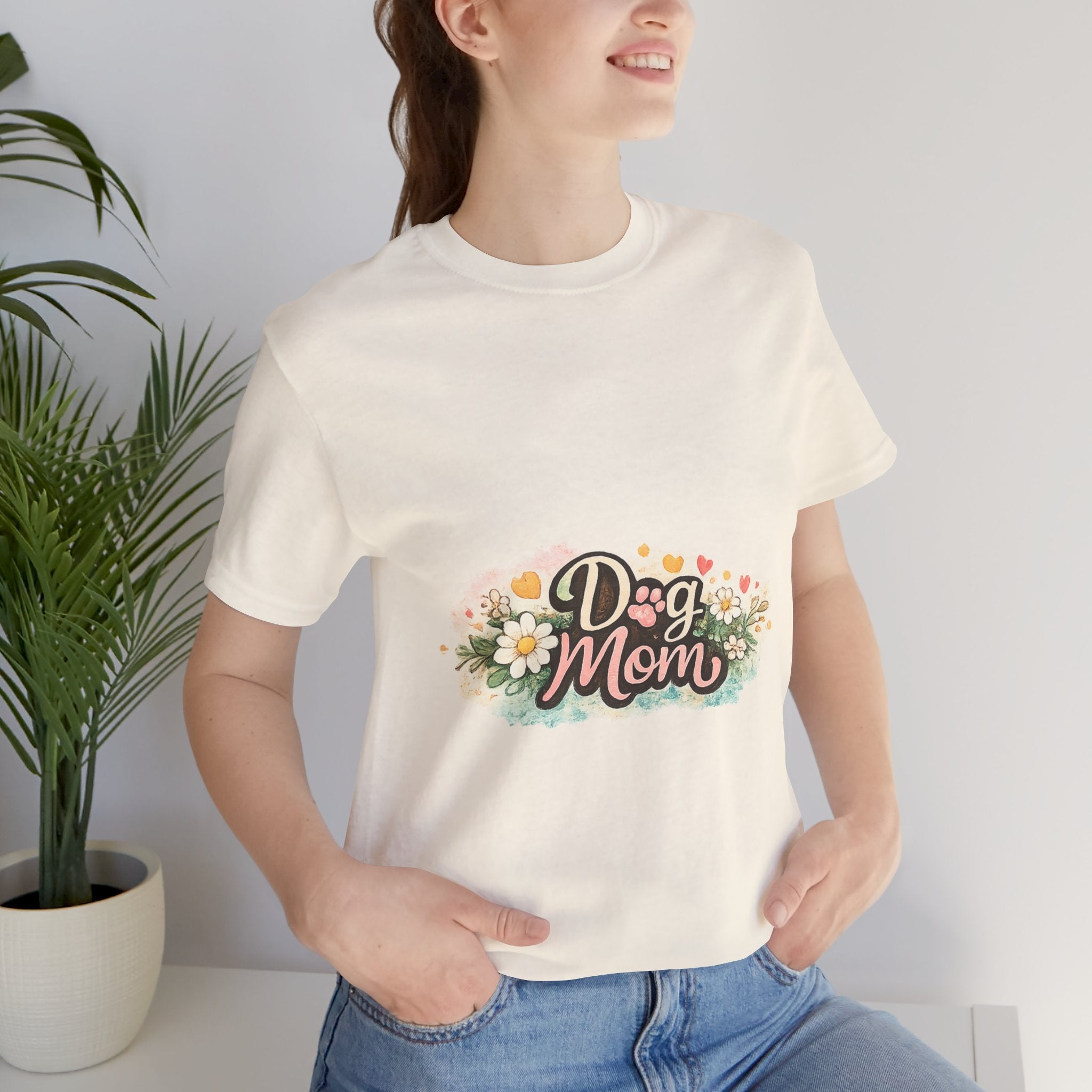 Dog Mom Floral Tee